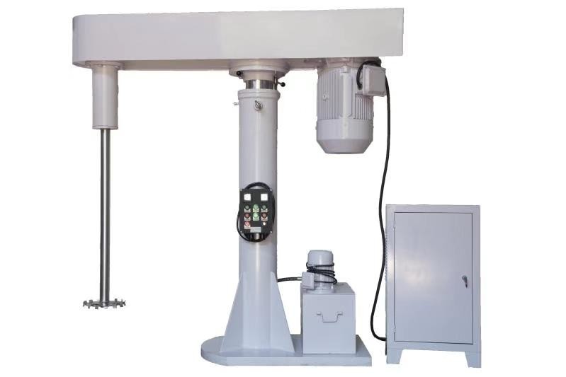 High Speed Paint Dispersion Mixing Machine 11kW Disperser Different Impellers