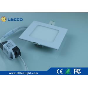 235LM UGR < 19 LED Square Panel Light 80 * 10 MM 3W Imported PMMA 80 LM / W PF >