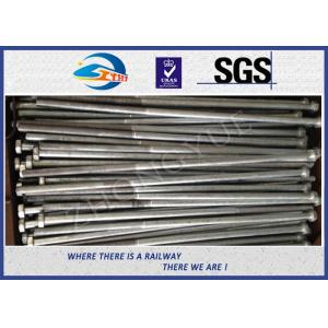 Customized High Strength Hex Bolts Railway Bolt With Nuts / Washers