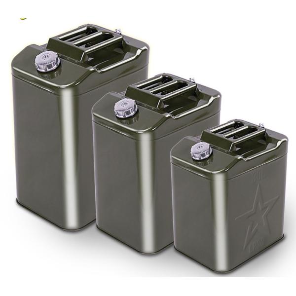 1 Gallon Tin Can With Handle Square 0.23mm Metal Oil Bucket