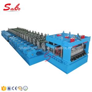 Meal Storage Steel Silo Roll Forming Machine With Bending Chrome Treatment