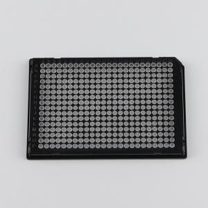 40ul 384 PCR Plates Black Rigid PC Frame With Clear PP Tubes 384 Well Plate
