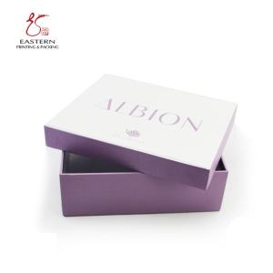 Custom 30x20 Printed Cardboard Boxes Purple Sneakers Shoe Packaging Boxes