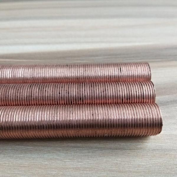 Finned Copper Pipe For Heat Exchanger And Air Cooler