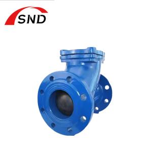 Chemical Industry Spheroidal Ductile Iron Ball Valve Dn200 Flanged Connection
