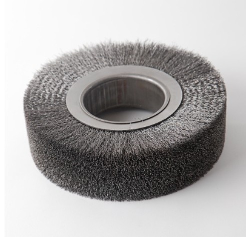 Buy Customizable Deburring Wire Brush Roller Stainless Steel Wire Brush Roller at wholesale prices