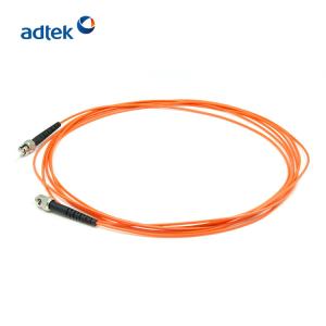 OM1 / OM2 Multimode Fiber Patch Cord ST To ST for Telecommunication Networks