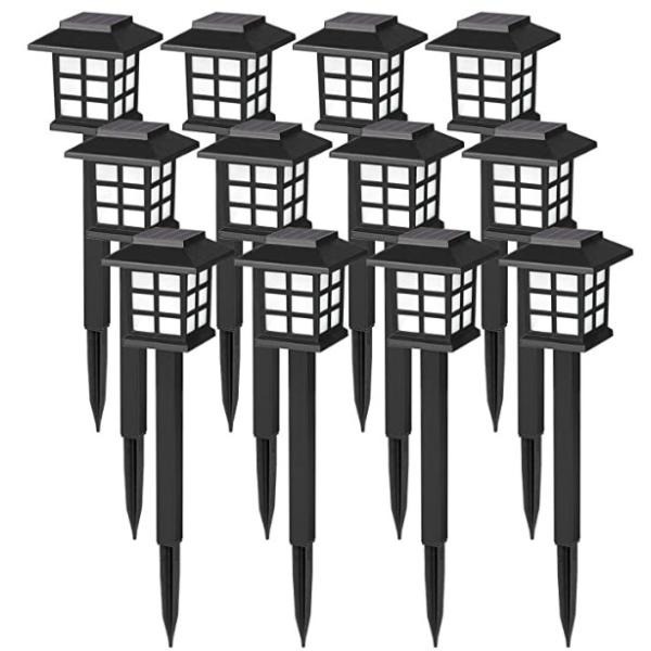 Buy 12 Pack 38cm 2Volt Waterproof LED Solar Garden Lights at wholesale prices