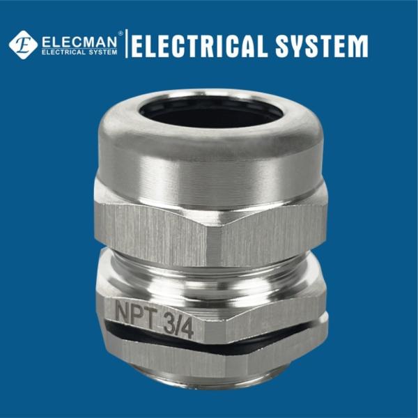 Buy SS304/SS316 Stainless Steel Waterproof Cable Gland Threaded Type at wholesale prices