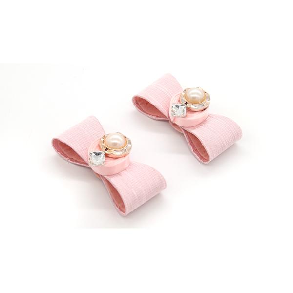 2026 showbowFashion Style Ladies Shoes Clip Accessories Butterfly Knot Shape