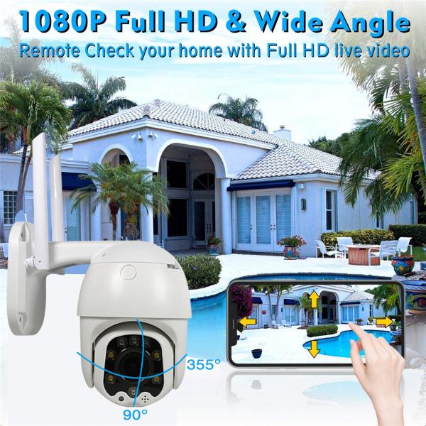1080P Outdoor Waterproof Wi-Fi PTZ Camera(623TTV)