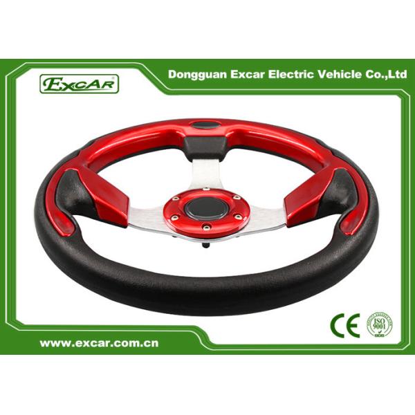 Universal Golf Cart Steering Wheel / Adapter For Club Car EZGO RXV TXT And Yamaha