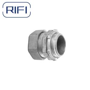 RIFI-EMT Compression Connector Zinc Used To Join EMT To EMT Or A Enclouse