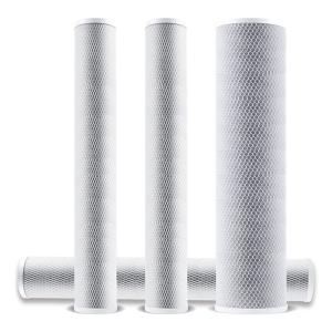 10 20 Inch 5 Micron CTO Activated Coconut Charcoal Compression Carbon Block