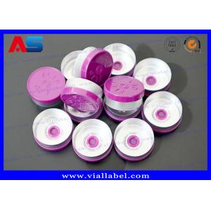 Customizable 20mm Aluminum-Plastic Vial Caps Multi-Color Eco-Friendly Full-Tear and Partial-Tear Options