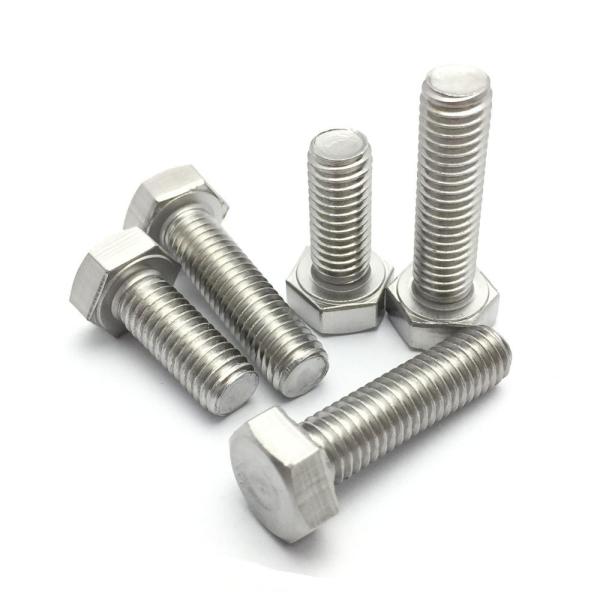 DIN931 Hex Head Bolts Nut And Washer 2205 2507 Super Duplex Stainless Steel Full Threads