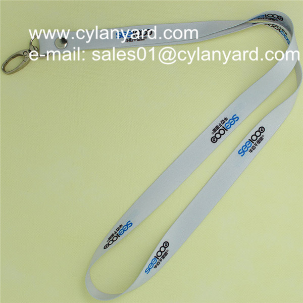 Buy Customized sublimated lanyard with heavy duty metal snap hook at wholesale prices