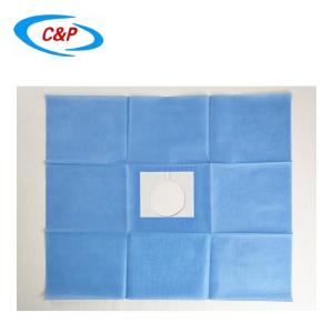 Disposable Surgical Drape Fenestrated Covering for Maintaining Sterility in