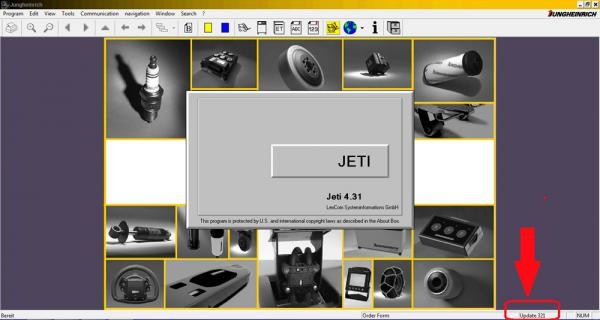 Buy Jungheinrich Forklift Diagnostic Tools Judit ET V4.32 Update 321 08.2016 Plus Expire Patch License at wholesale prices