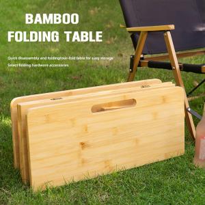Park Outdoor Picnic Barbecue Bamboo Wooden Board Mdf Small Portable Folding