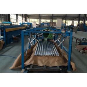 16 Stations Corrugated Roof Panel Roll Forming Machine With Auto Stacker