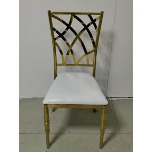 Hot sale Wedding Party Golden Stainless Steel Phoenix Dining Chair