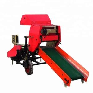China 15hp Small Silage Baler And Wrapper Machine 2.8m Height Diesel Engine on sale