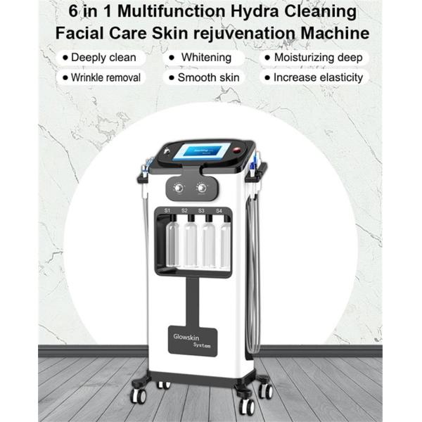 Multifunctional 6 In 1 Hydrafacial Machine Cleansing Facial Care Skin Rejuvenation