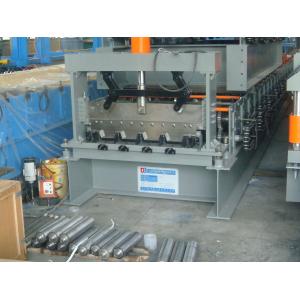 Quality High Speed Running Customized Sheet Metal Decking Roll Forming Machine Controled by PLC System for sale