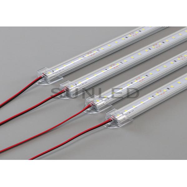 Super brightness Aluminum LED Bar SMD2835 DC12V 72 LED Cold White Light Rigid