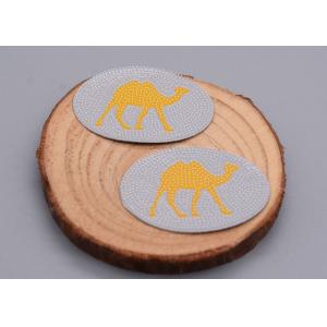 Toothbrush Effect Silicone Heat Transfer Labels Custom For Clothing