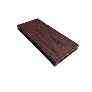 China SGS Embossed 135mm X 25mm WPC Decking Boards on sale