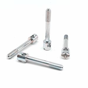 Precision Slotted Capstan Captive Screws DIN 404 ISO-Compliant Threaded