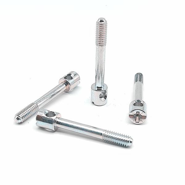 Precision Slotted Capstan Captive Screws DIN 404 ISO-Compliant Threaded