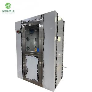 AMBER Stainless Steel Person Air Shower G4 And H13 Dual Filtration Systems