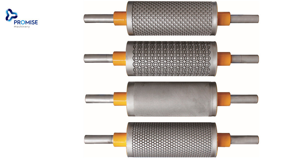China Steel Hand Carve Embossing Roller For Wallpaper/ Leather Machine on sale