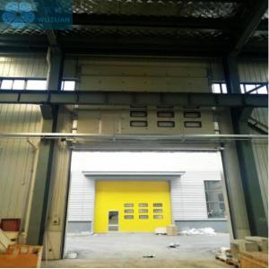 Thermal Insulated AC220V 150mm Track Overhead Garage Door