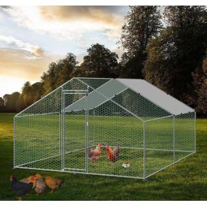 Quality Stable Structure PE Roof Chicken Wire Dog Kennel for sale