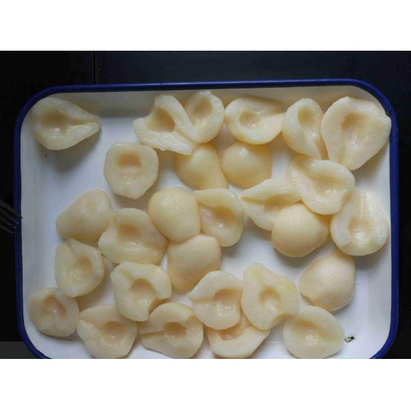 Buy Non-GMO Certified Canned Pear Halves 100% Fresh Pear No Major Allergens at wholesale prices