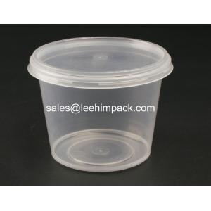 600ml Round Plastic Food Pail For Multi-use Purpose