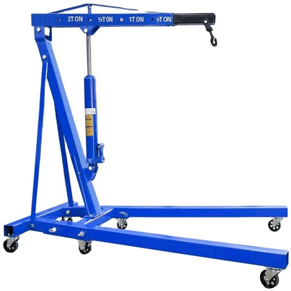 Buy Portable Manual 4000lbs Engine Lift Shop Crane CE Certification at wholesale prices