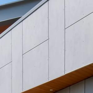 Non-asbestos Fiber Cement Board Exterior Wall Panel with Contemporary Design