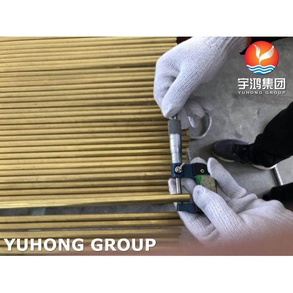 Buy DIN17660/ DIN EN 12168 CuZn20Al2 F39/ CW509L Brass Copper Seamless Tube at wholesale prices