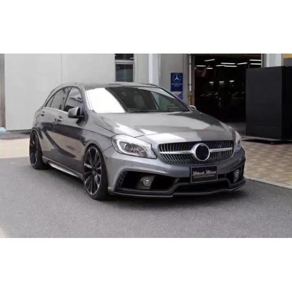For Mercedes-Benz W176 A180 A200 A250 A260 A45 Body Kit W176 Upgraded WALD Style Body Kit