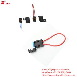 30A-500A Electric Vehicle Fuse Holder Copper Contact Nylon Housing