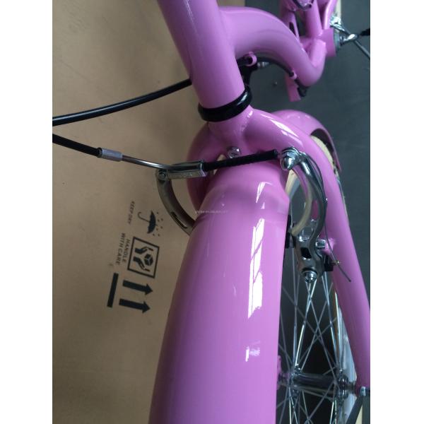 USA Made 26" 7 Speed Shimano Hi-Ten Steel Frame Beach Cruiser Bike for Women and Girls