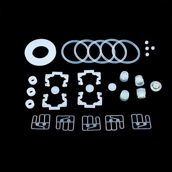 High Temp Rubber Gasket Transparent Medical Silicone Rubber Products