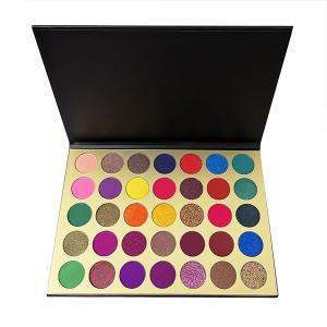 Vegan High Pigment Private Label Cruelty Free Eyeshadow Palette