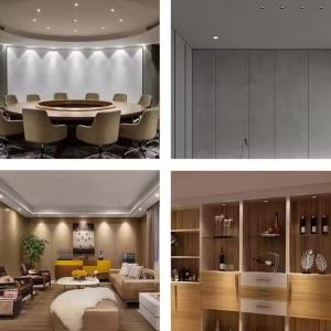 Front Replace Bulb White Adjustable Spotlight , Anti Glare LED Downlights For