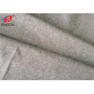 Polyester Melange 5% Spandex Weft Knitted Fabric For Jersey With Dry Fit
